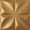 Ekena Millwork 11 7/8in. W x 11 7/8in. H Helene EnduraWall Decorative 3D Wall Panel Covers 0.98 Sq. Ft. WP12X12HEBGL - alternate 1